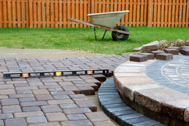 Paver placement and edging