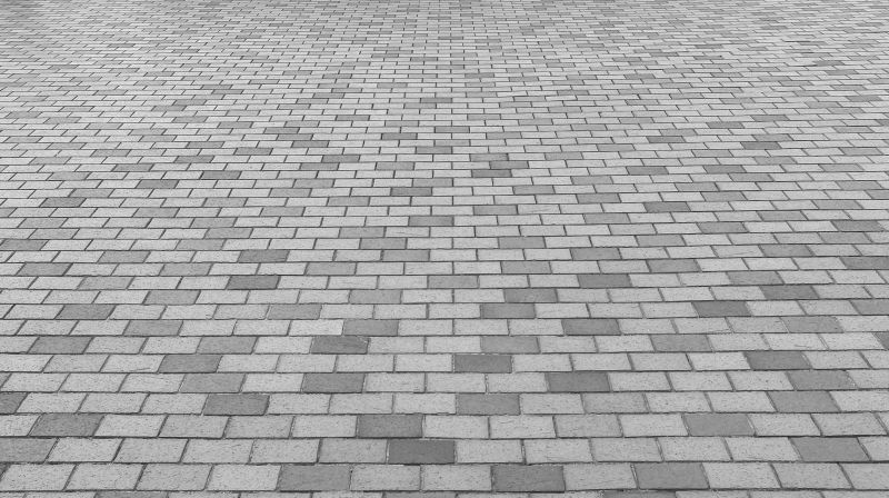 Patterned Paver Driveway