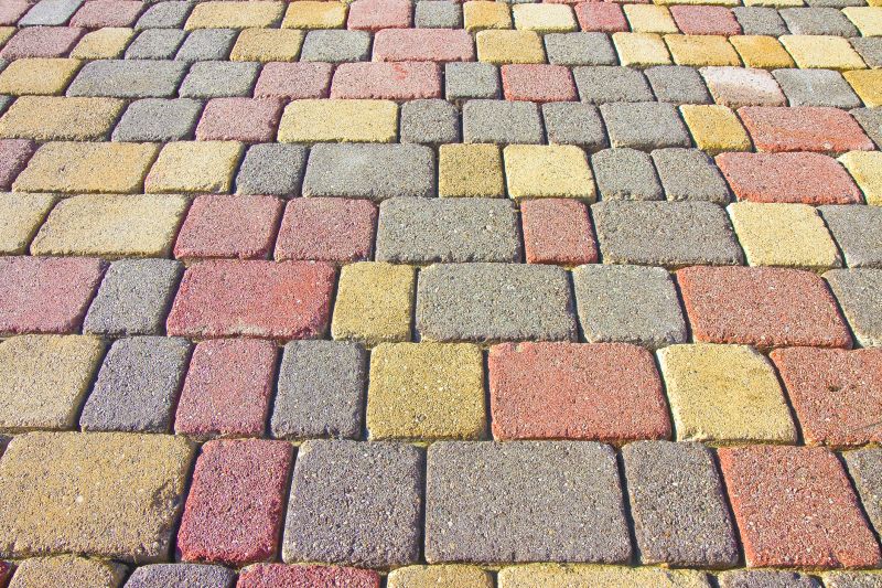 Multicolored Pavers